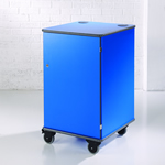 MM100 Colour Multi-Media Cabinet Blue